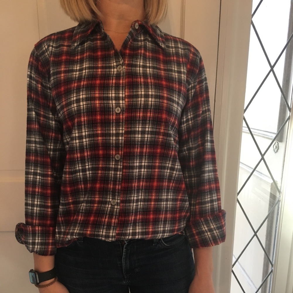 John Eshaya flannel shirt